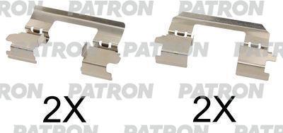 Patron PSRK1074 Mounting kit brake pads PSRK1074