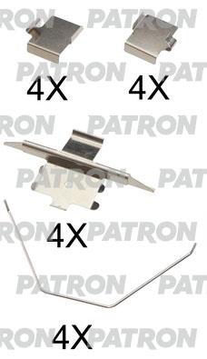 Patron PSRK1182 Mounting kit brake pads PSRK1182