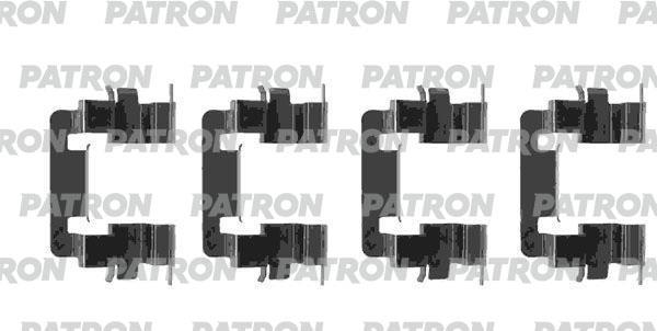 Patron PSRK1048 Mounting kit brake pads PSRK1048