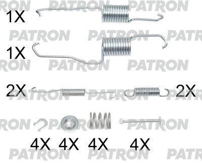 Patron PSRK0237 Mounting kit brake pads PSRK0237