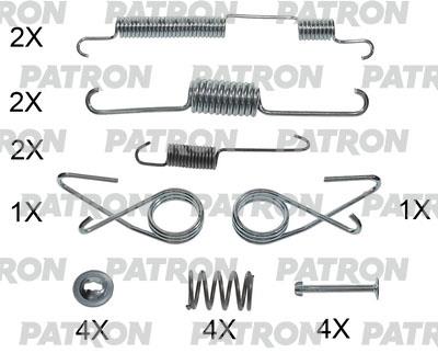 Patron PSRK0218 Mounting kit brake pads PSRK0218