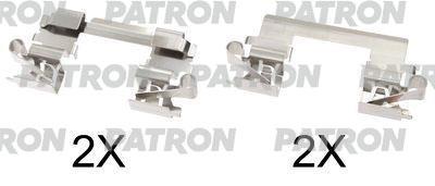 Patron PSRK1184 Mounting kit brake pads PSRK1184