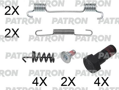 Patron PSRK0170 Mounting kit brake pads PSRK0170