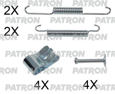 Patron PSRK0217 Repair kit for parking brake pads PSRK0217