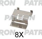 Patron PSRK1261 Mounting kit brake pads PSRK1261