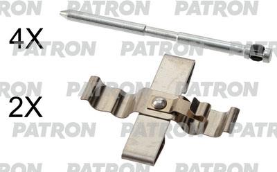 Patron PSRK1222 Mounting kit brake pads PSRK1222
