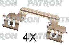 Patron PSRK1239 Mounting kit brake pads PSRK1239