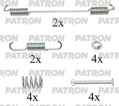 Patron PSRK0099 Mounting kit brake pads PSRK0099