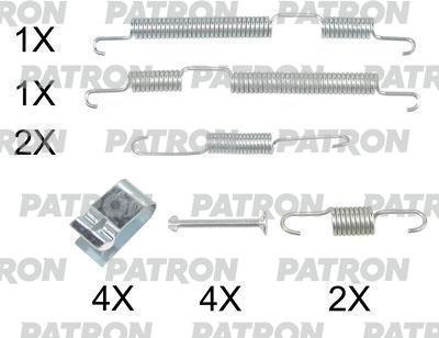 Patron PSRK0229 Mounting kit brake pads PSRK0229