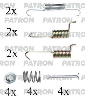 Patron PSRK0091 Repair kit for parking brake pads PSRK0091