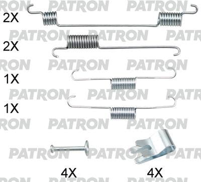 Patron PSRK0254 Mounting kit brake pads PSRK0254