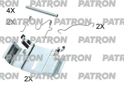 Patron PSRK1204 Mounting kit brake pads PSRK1204