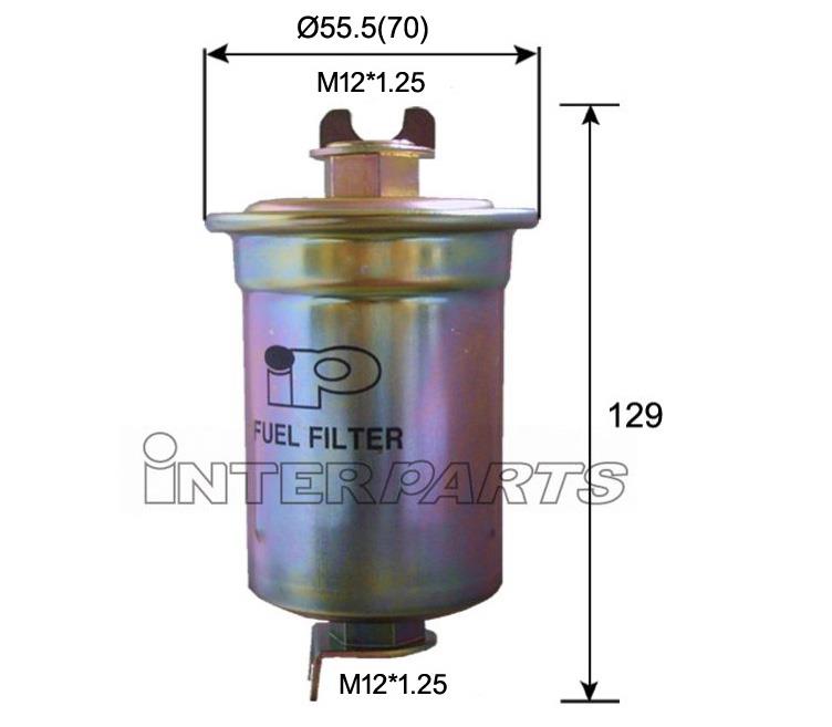 Interparts IPF317 Fuel filter IPF317