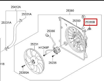 Hyundai/Kia Fan motor resistor – price 452 PLN