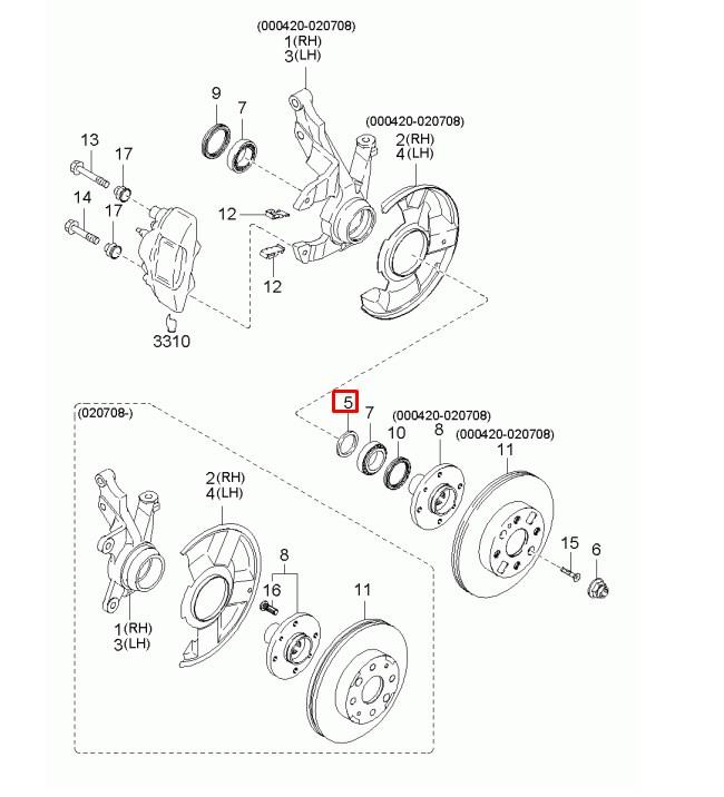 Buy Hyundai/Kia MB016 33041 at a low price in United Arab Emirates!