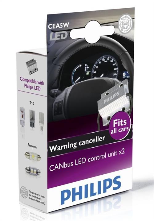 Philips 12956 2LED Frames for Philips LED bulbs LED-CANbus H7 129562LED