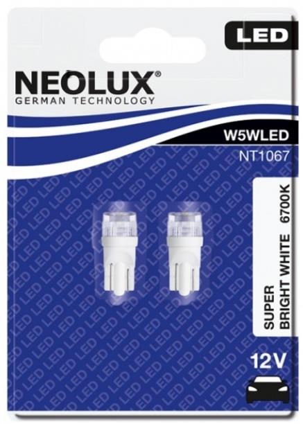 Neolux NT1067 LED lamp T10 12V W2,1x9,5d NT1067