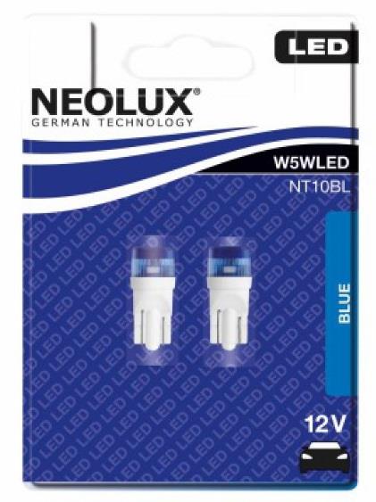 Neolux NT10BL LED lamp T10 12V W2,1x9,5d NT10BL
