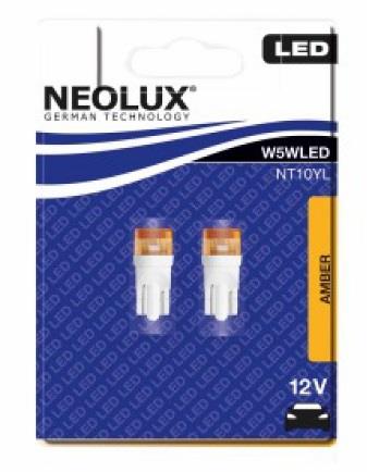 Neolux NT10YL LED lamp T10 12V W2,1x9,5d NT10YL