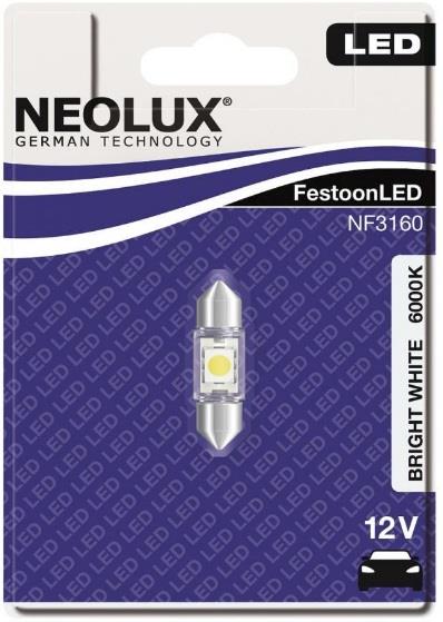 Neolux NF3160 LED lamp Festoon 31 12V SV8,5 NF3160