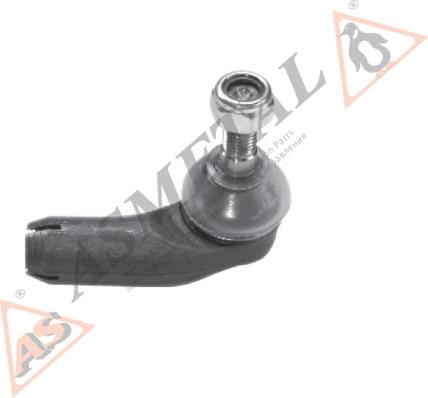 Tie rod end right As Metal 17AU1001