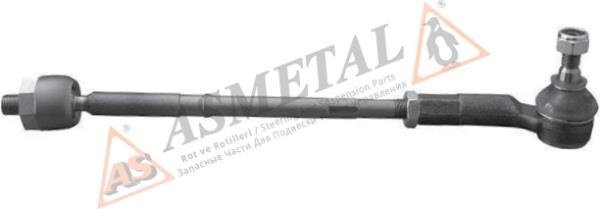As Metal 29VW2016 Steering rod with tip right, set 29VW2016