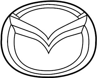 Mazda D651-51-730 Logo D65151730