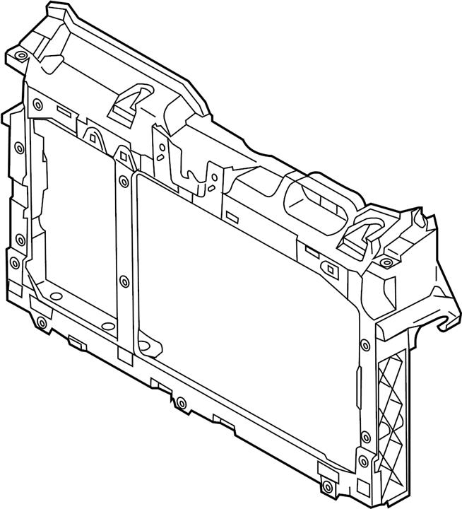 D65153110J Mazda Front panel