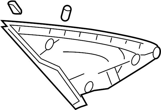 D6516915YC Mazda Garnish door