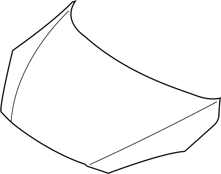 D6Y15231X Mazda Hood