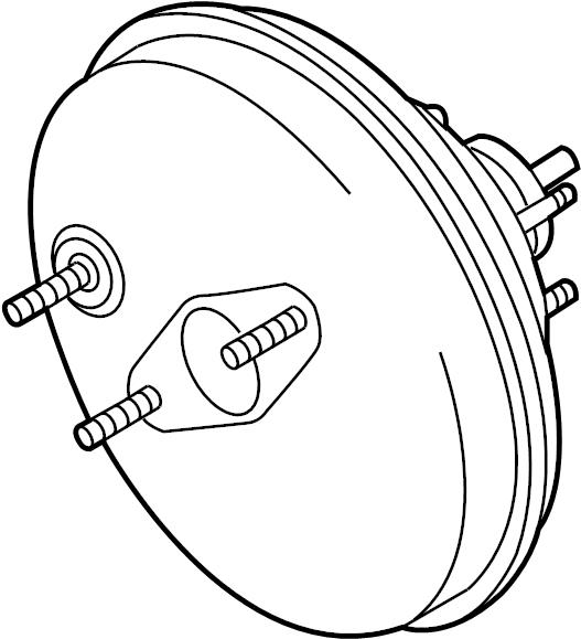 Mazda DFY1-43-80Z Brake booster DFY14380Z