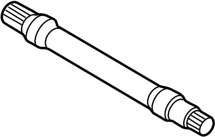 FA6125721 Mazda Drive shaft