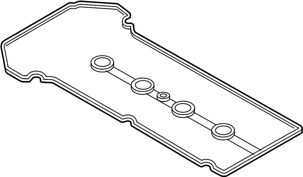 Mazda ZJ20-10-235 Gasket, cylinder head cover ZJ2010235