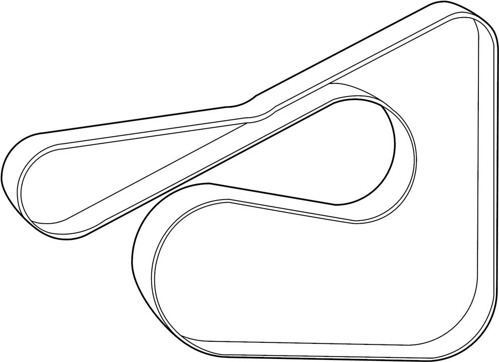 ZJ3815909C Mazda Poly-V belt
