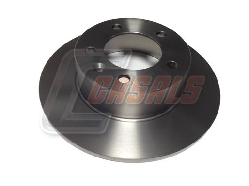 Casals 55565 Rear brake disc, non-ventilated 55565