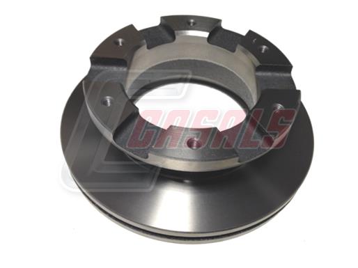 Casals 55553 Rear ventilated brake disc 55553