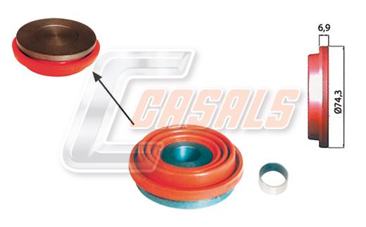Casals MD697 Repair Kit, brake caliper MD697