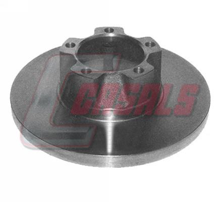 Casals 55238 Unventilated front brake disc 55238