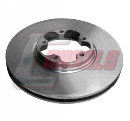 Casals 55254 Front brake disc ventilated 55254