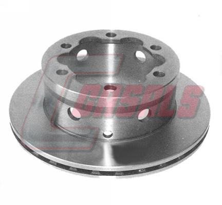Casals 55202 Rear ventilated brake disc 55202