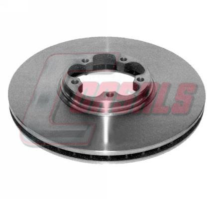 Casals 55256 Front brake disc ventilated 55256