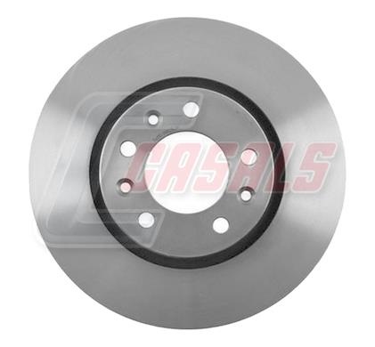Casals 55575 Front brake disc ventilated 55575