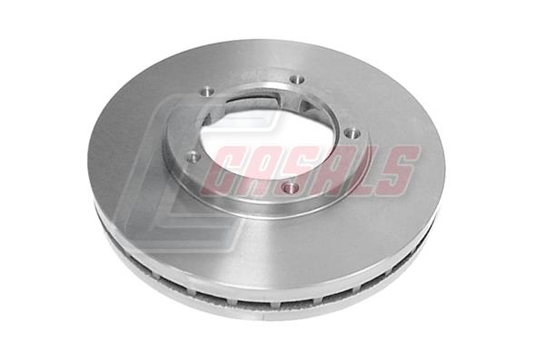 Casals 55554 Front brake disc ventilated 55554
