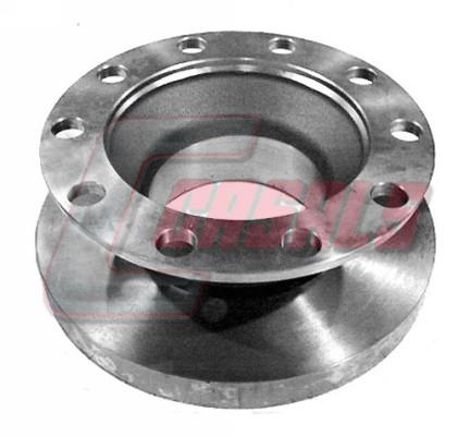 Casals 55484 Rear brake disc, non-ventilated 55484