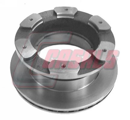 Casals 55488 Rear ventilated brake disc 55488