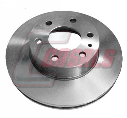 Casals 55496 Front brake disc ventilated 55496