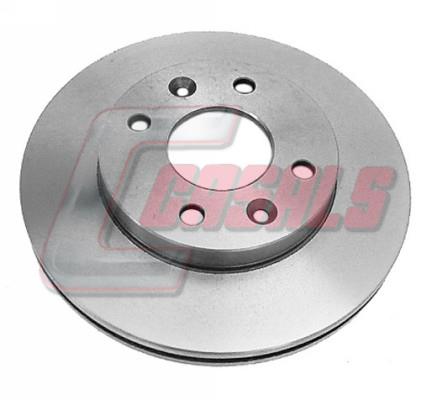Casals 55428 Front brake disc ventilated 55428