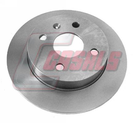 Casals 55437 Rear brake disc, non-ventilated 55437