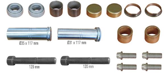 Casals MD233 Repair Kit, brake caliper MD233