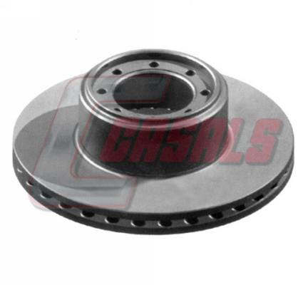 Casals 55503 Rear ventilated brake disc 55503